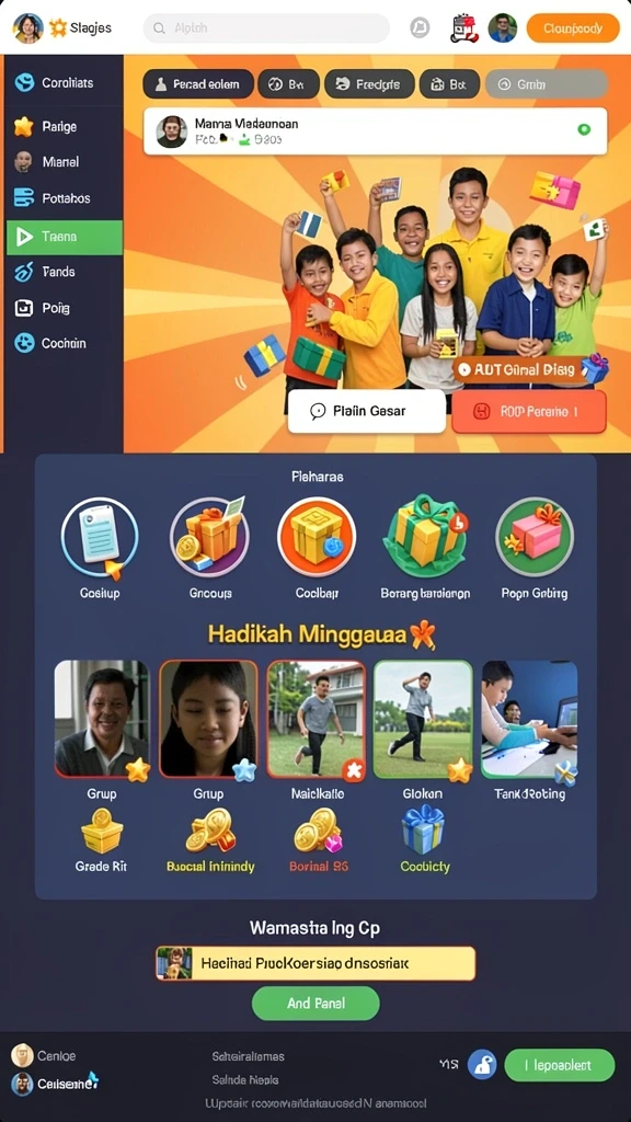 62vip - Tampilan antarmuka pengguna 62VIP yang ramah dan mudah dinavigasi.