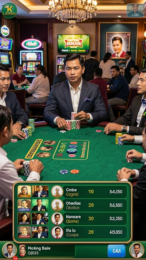 777zx - Tampilan antarmuka yang intuitif dan menarik.