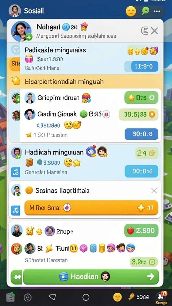 abcslot - Screenshot dari antarmuka utama game ABCSLOT.