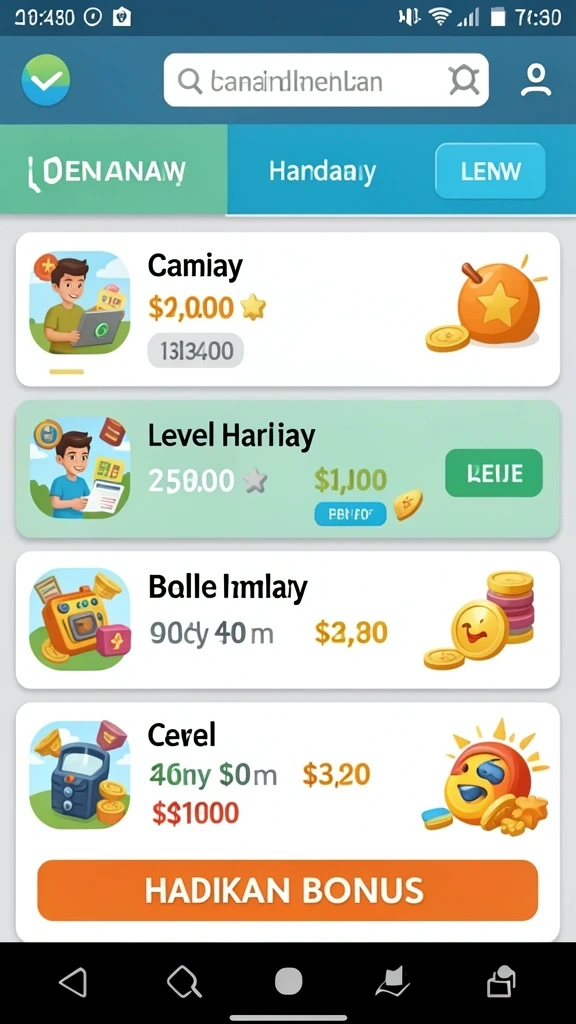 monte77 - Screenshot menunjukkan suasana petualangan yang menakjubkan.