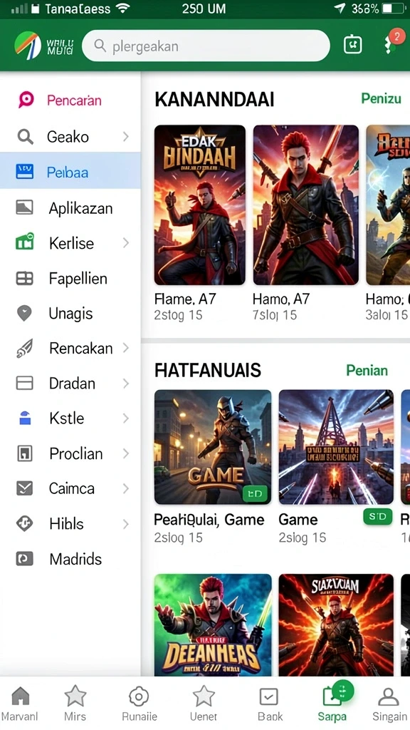 rpok - Tangkapan layar menampilkan karakter utama dalam aksi.